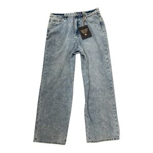 Indigo Rein Super High Rise Blue Jeans Dad Jean